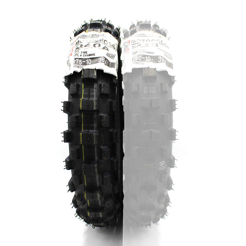 Bridgestone, Bridgestone 275-10 M40A Hi-Power Soft / Medium Rear Off-Road Tyre