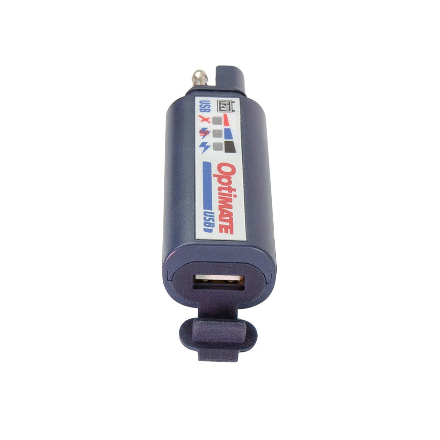 TecMate - Belgium, Optimate O-100 USB Charger with Battery Indicator – 2400mA